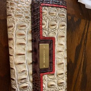 Brahmin check book wallet